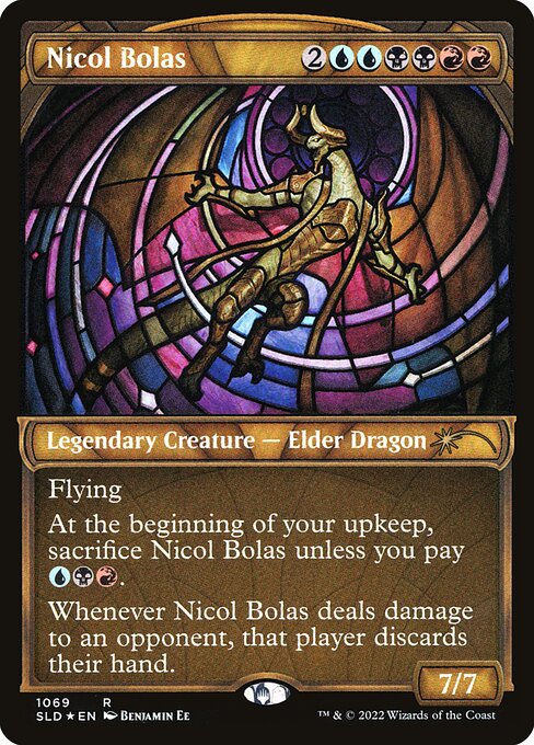 Magic the Gathering Card - Nicol Bolas - MTG Circle