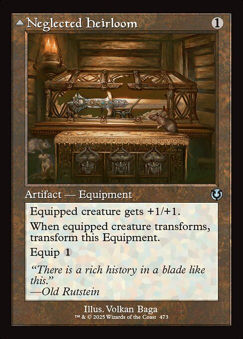 Magic the Gathering Card - Neglected Heirloom - MTG Circle