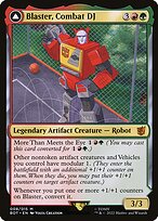 Magic the Gathering Card - Blaster, Combat DJ // Blaster, Morale Booster - MTG Circle