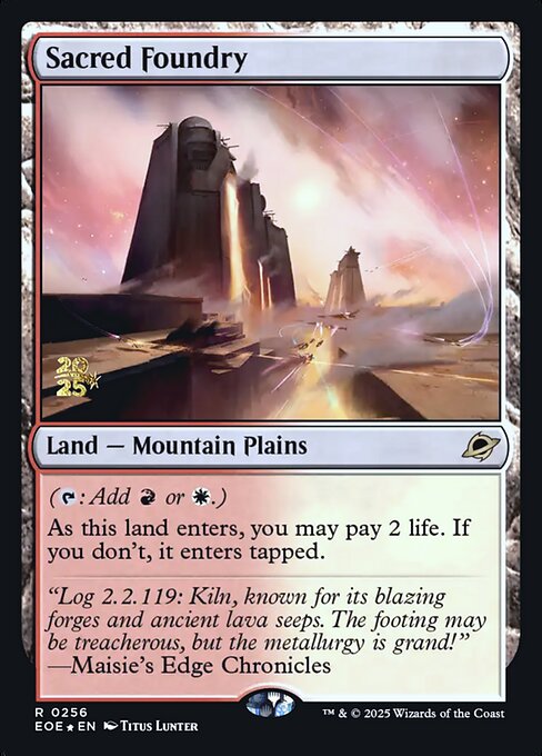 Magic the Gathering Card - Sacred Foundry - MTG Circle