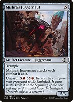 Magic the Gathering Card - Mishra's Juggernaut - MTG Circle