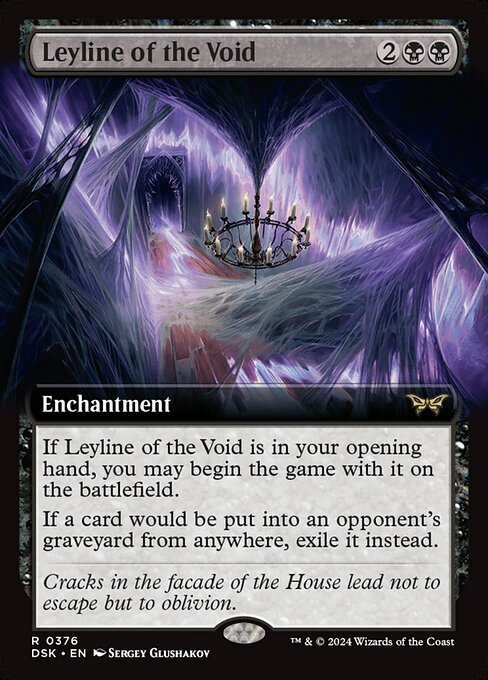 Magic the Gathering Card - Leyline of the Void - MTG Circle