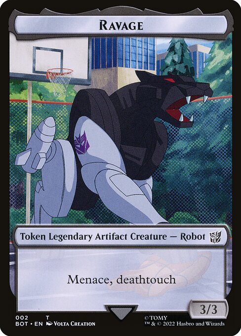 Magic the Gathering Card - Ravage - MTG Circle