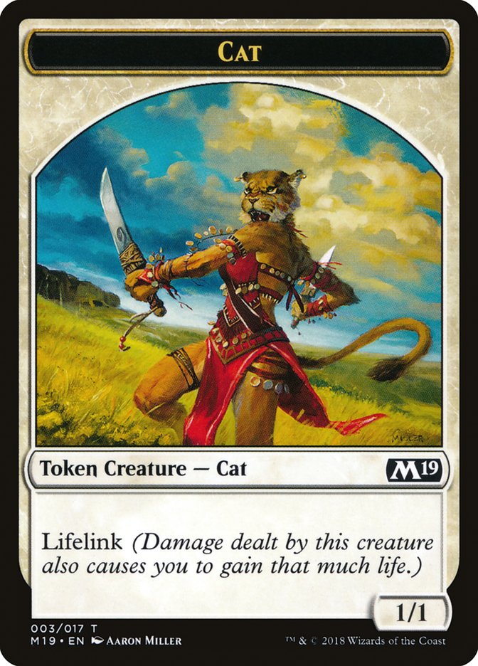 Magic the Gathering Card - Cat - MTG Circle