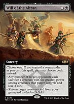 Magic the Gathering Card - Will of the Abzan - MTG Circle