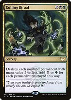 Magic the Gathering Card - Culling Ritual - MTG Circle