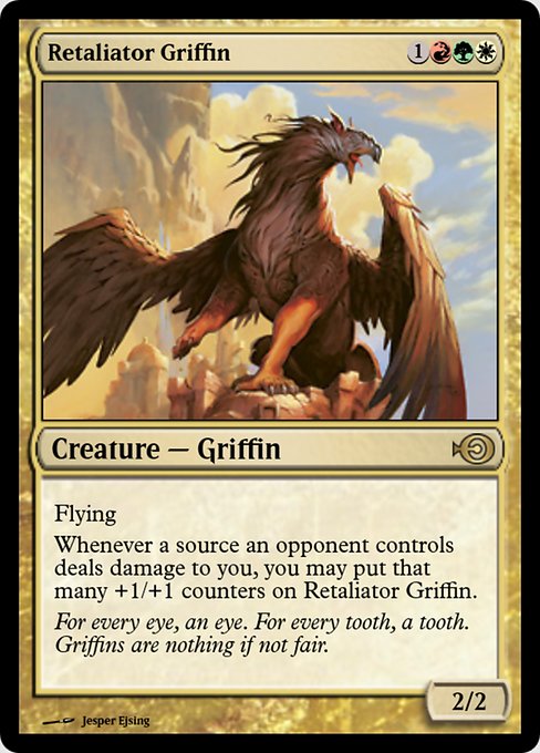 Magic the Gathering Card - Retaliator Griffin - MTG Circle