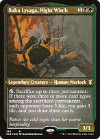Magic the Gathering Card - Baba Lysaga, Night Witch - MTG Circle