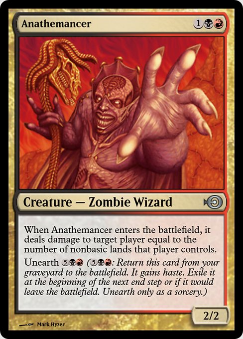 Magic the Gathering Card - Anathemancer - MTG Circle