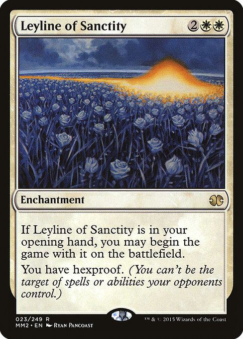 Magic the Gathering Card - Leyline of Sanctity - MTG Circle