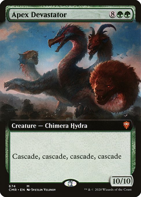 Magic the Gathering Card - Apex Devastator - MTG Circle