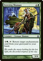 Magic the Gathering Card - Dowsing Shaman - MTG Circle