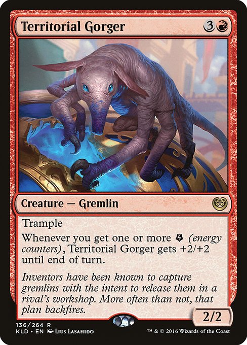 Magic the Gathering Card - Territorial Gorger - MTG Circle