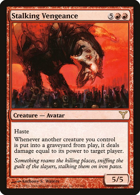 Magic the Gathering Card - Stalking Vengeance - MTG Circle