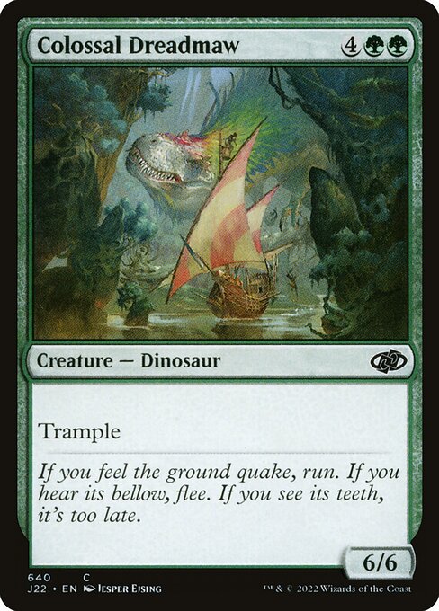Magic the Gathering Card - Colossal Dreadmaw - MTG Circle