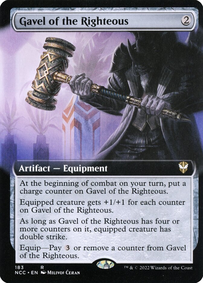Magic the Gathering Card - Gavel of the Righteous - MTG Circle