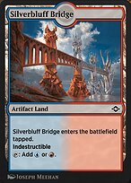 Magic the Gathering Card - Silverbluff Bridge - MTG Circle