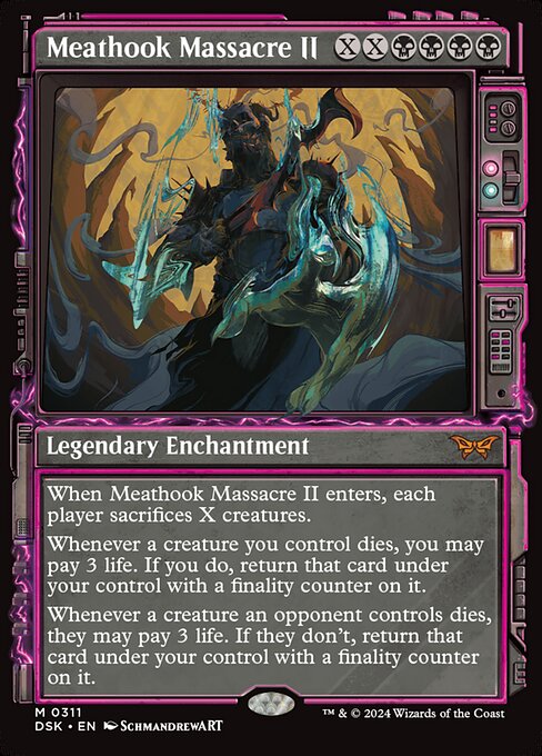 Magic the Gathering Card - Meathook Massacre II - MTG Circle