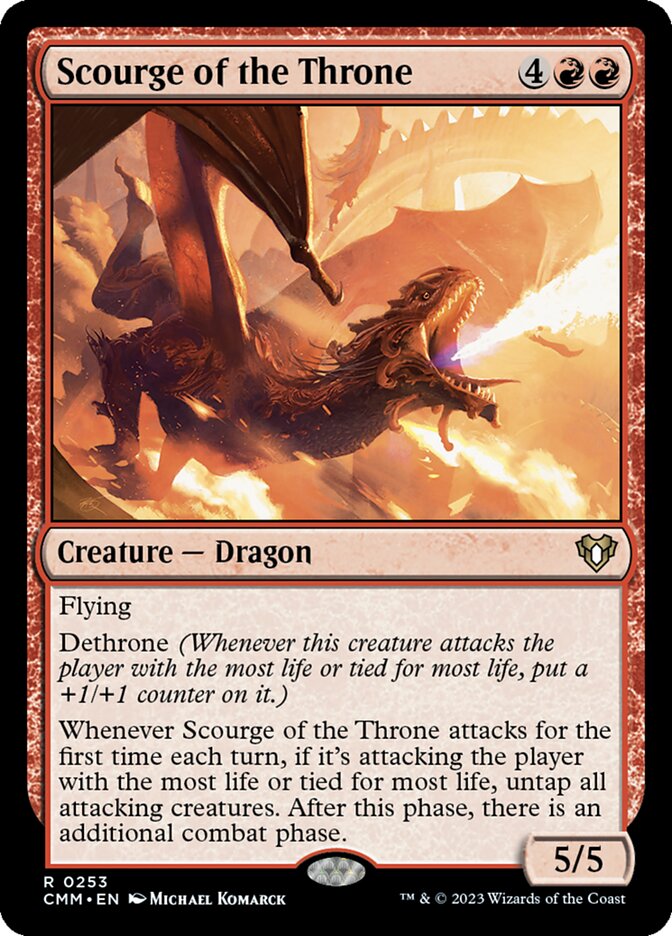 Magic the Gathering Card - Scourge of the Throne - MTG Circle