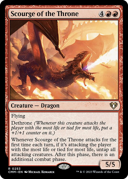 Magic the Gathering Card - Scourge of the Throne - MTG Circle