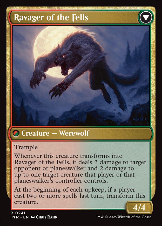 Magic the Gathering Card - Ravager of the Fells - MTG Circle