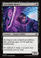 Magic the Gathering Card - Gravblade Heavy - MTG Circle