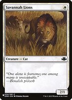 Magic the Gathering Card - Savannah Lions - MTG Circle