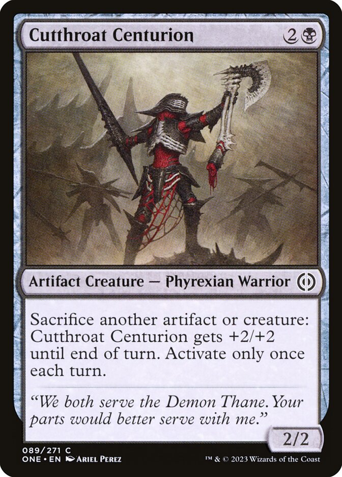 Magic the Gathering Card - Cutthroat Centurion - MTG Circle