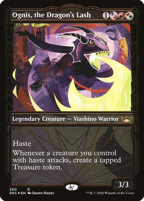 Magic the Gathering Card - Ognis, the Dragon's Lash - MTG Circle