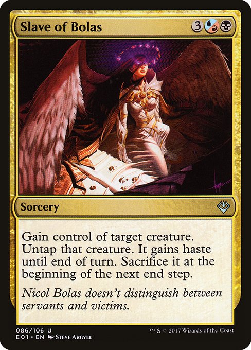 Magic the Gathering Card - Slave of Bolas - MTG Circle