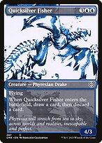 Magic the Gathering Card - Quicksilver Fisher - MTG Circle