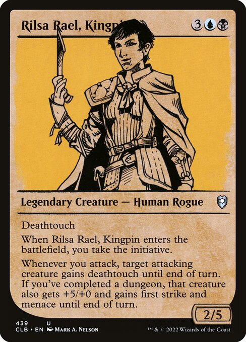 Magic the Gathering Card - Rilsa Rael, Kingpin - MTG Circle