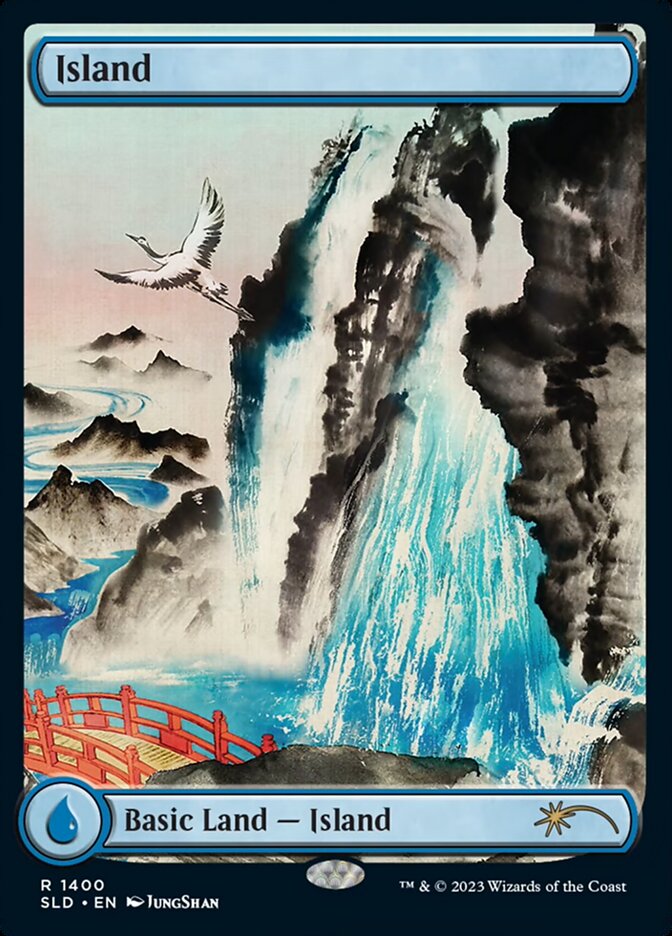 Magic the Gathering Card - Island - MTG Circle