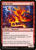 Magic the Gathering Card - Fire Urchin - MTG Circle