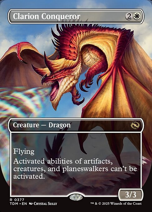 Magic the Gathering Card - Clarion Conqueror - MTG Circle