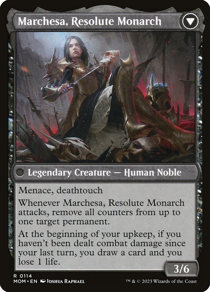 Magic the Gathering Card - Marchesa, Resolute Monarch - MTG Circle