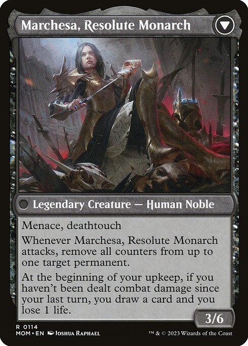 Magic the Gathering Card - Marchesa, Resolute Monarch - MTG Circle