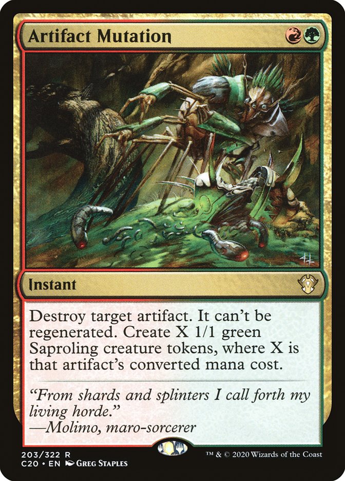 Magic the Gathering Card - Artifact Mutation - MTG Circle