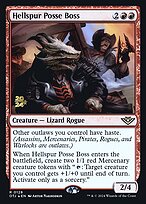 Magic the Gathering Card - Hellspur Posse Boss - MTG Circle