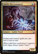 Magic the Gathering Card - Goblin Electromancer - MTG Circle