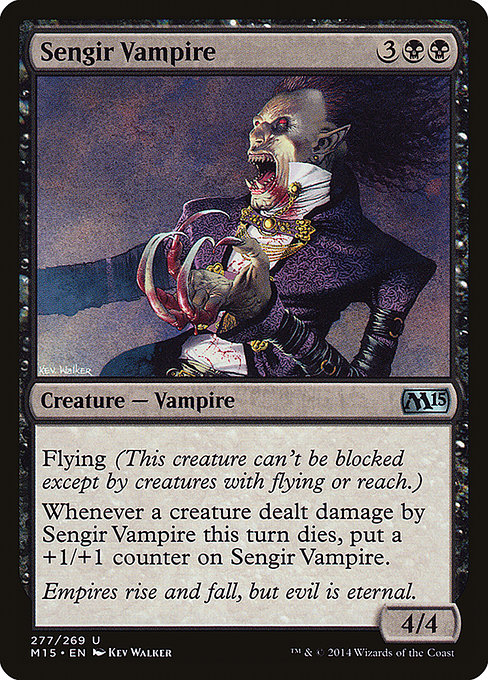 Magic the Gathering Card - Sengir Vampire - MTG Circle