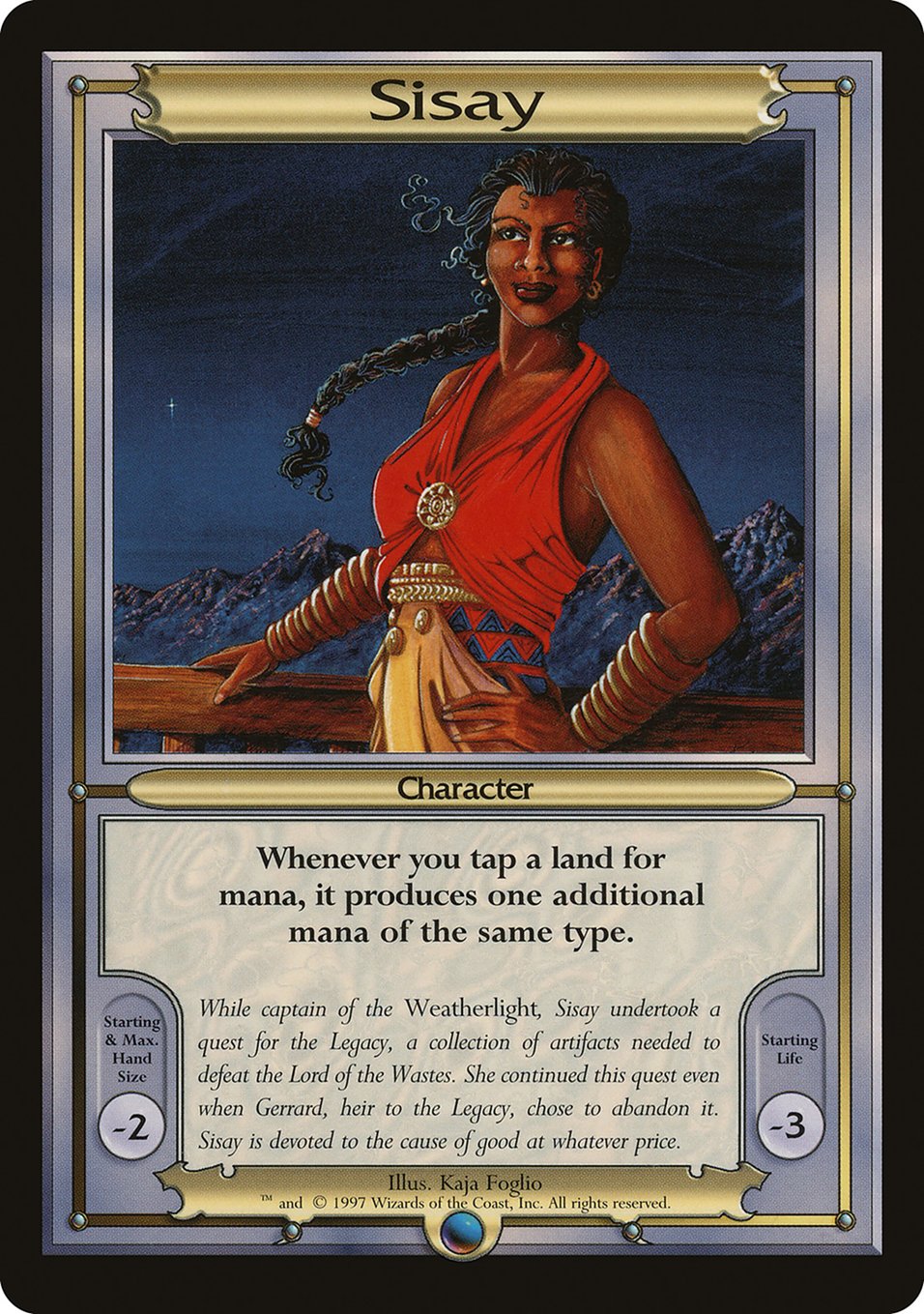 Magic the Gathering Card - Sisay - MTG Circle
