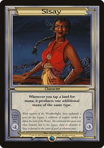 Magic the Gathering Card - Sisay - MTG Circle