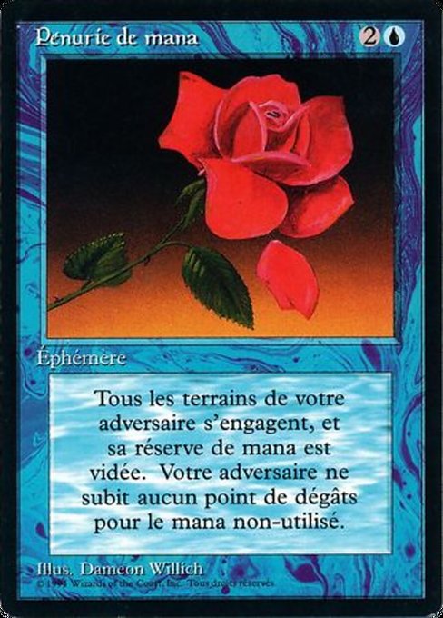 Magic the Gathering Card - Mana Short - MTG Circle