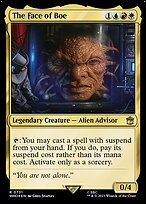 Magic the Gathering Card - The Face of Boe - MTG Circle