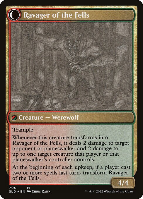 Magic the Gathering Card - Ravager of the Fells - MTG Circle