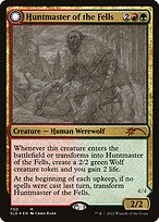 Magic the Gathering Card - Huntmaster of the Fells // Ravager of the Fells - MTG Circle