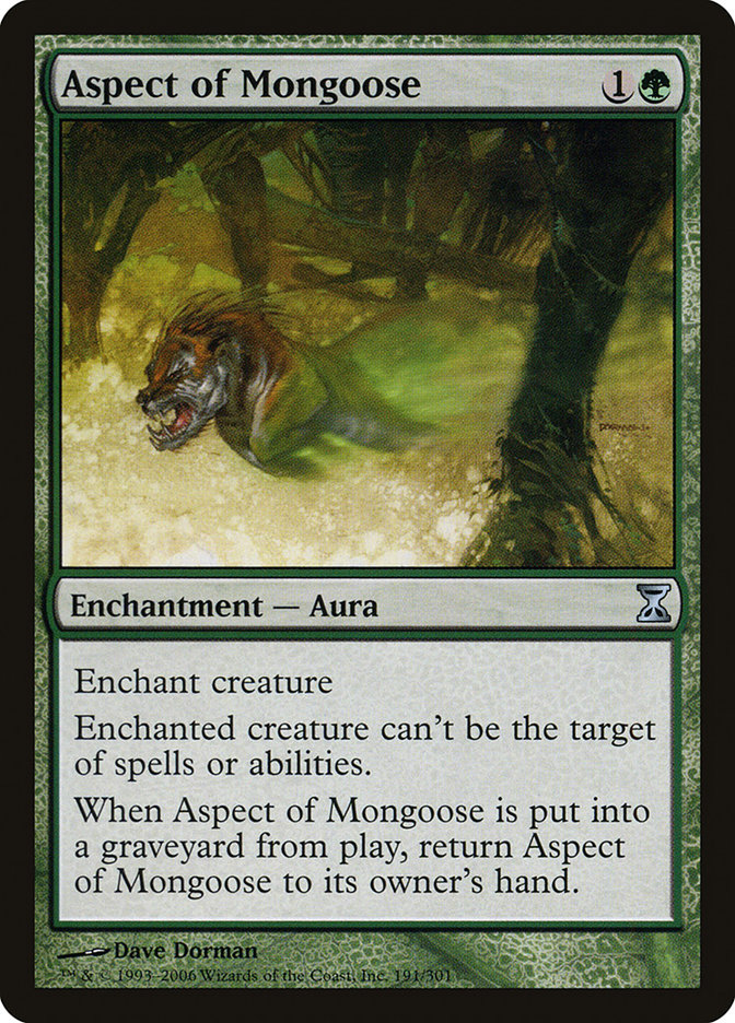 Magic the Gathering Card - Aspect of Mongoose - MTG Circle