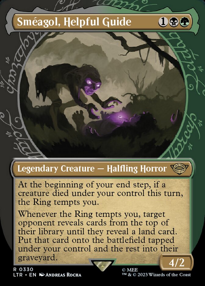 Magic the Gathering Card - Sméagol, Helpful Guide - MTG Circle