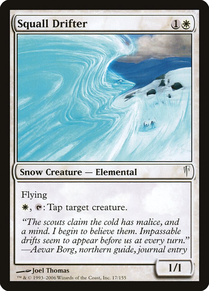 Magic the Gathering Card - Squall Drifter - MTG Circle